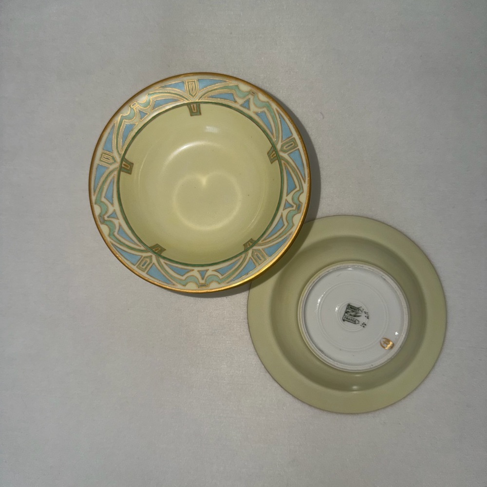 Limoges art deco vintage small bowls